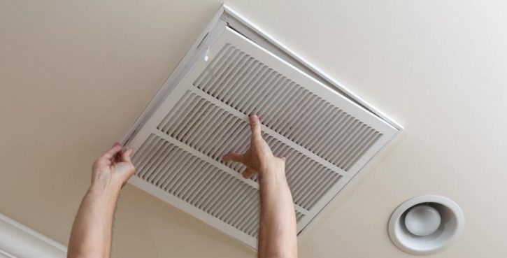 replace home air filter